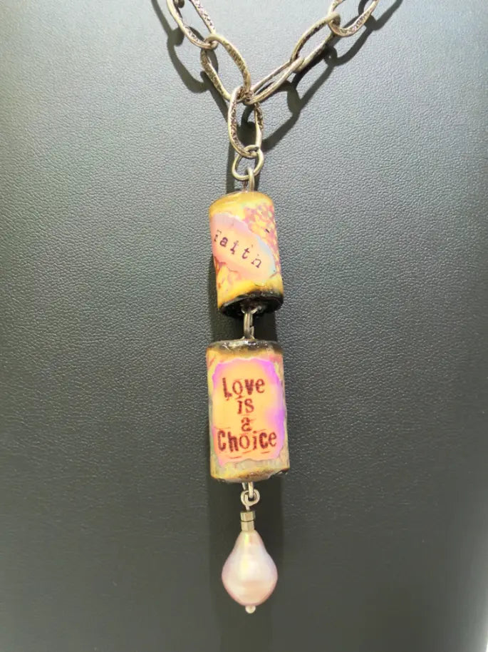 NSerena Jewelry Designs- Love Is a Choice Necklace