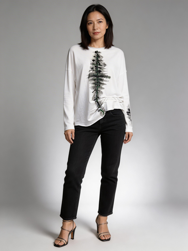 Narenee Designs- Bamboo Ink Tee