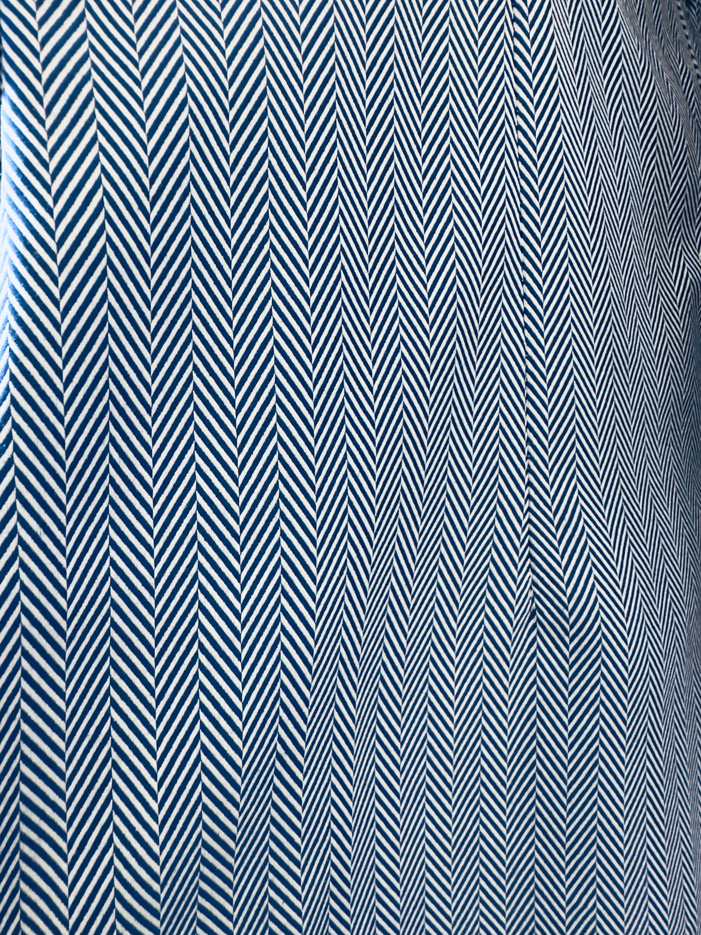 Jill McGowan- Kacey Shirt/Blue Cotton Herringbone
