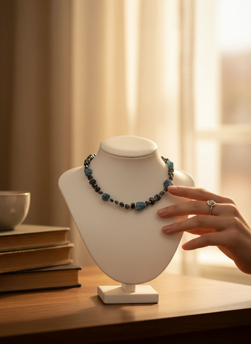 Narenee Designs- Midnight Tide Choker