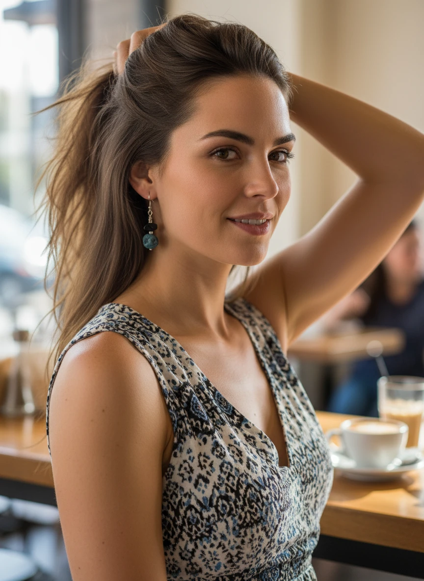 Narenee Designs- Midnight Tide Earrings