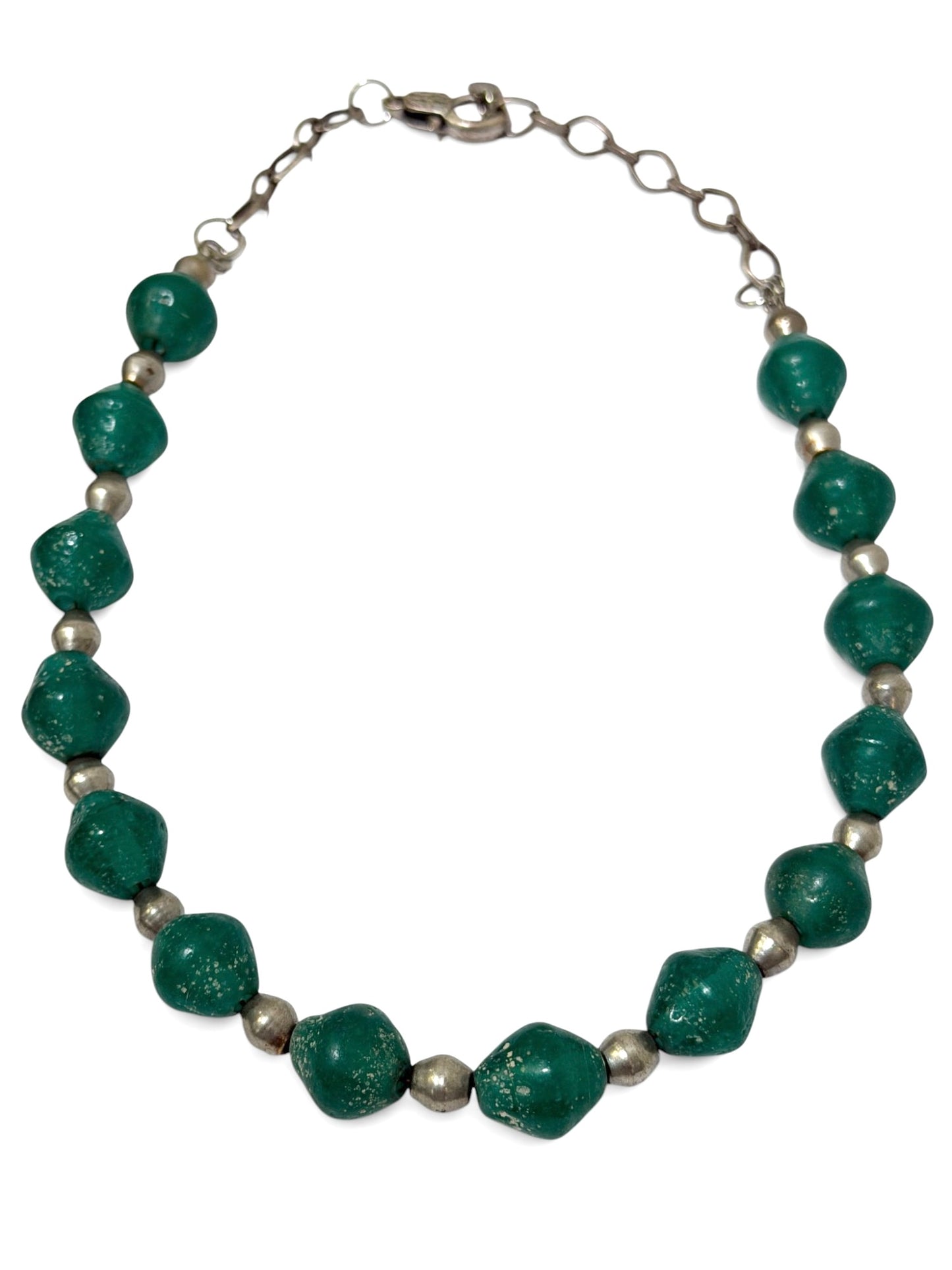 Narenee Designs- African Glass Bead Necklace