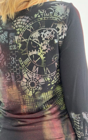 Tatiana Palnitska- SPT16/ Black Painted Tee