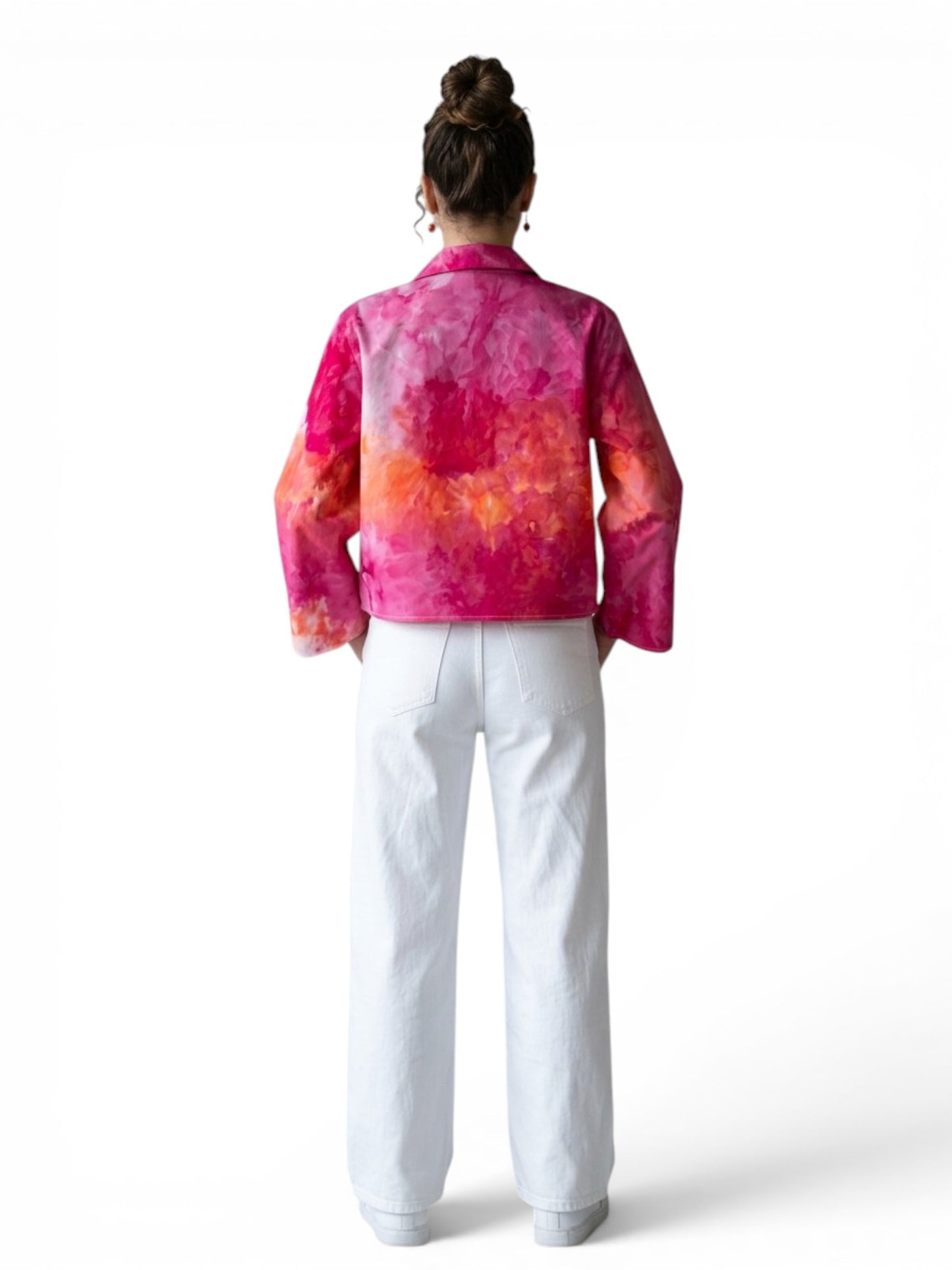 Narenee Designs- Sunset Glow Ice-Dye Shirt