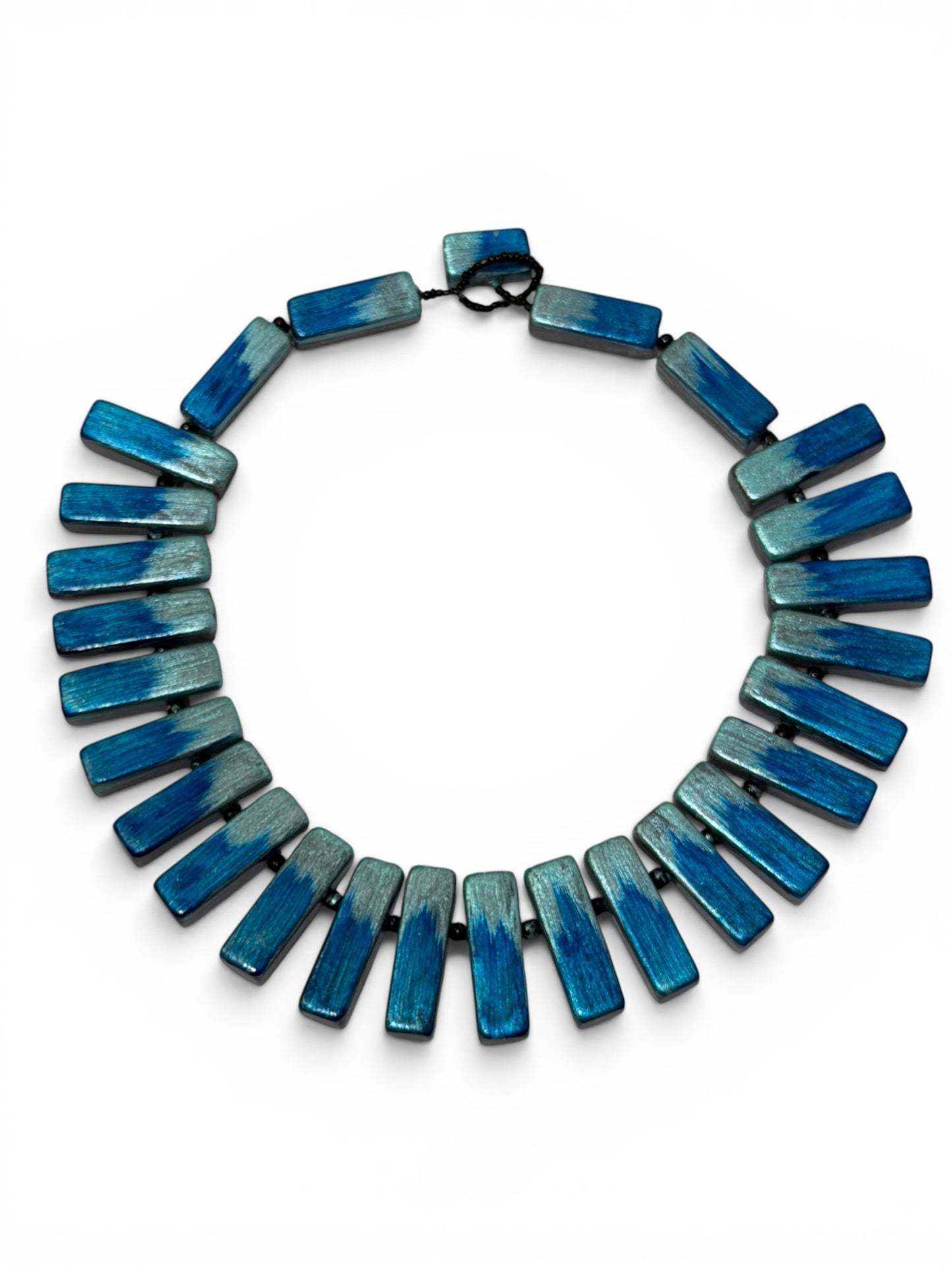 Narenee Designs - Metallic Silver Necklace