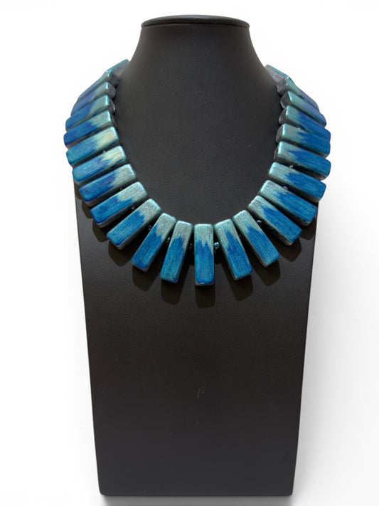 Narenee Designs - Metallic Silver Necklace