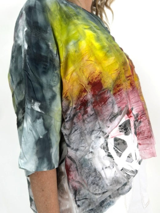 Tatiana Palnitska- SPT7/ Textured Cotton Top