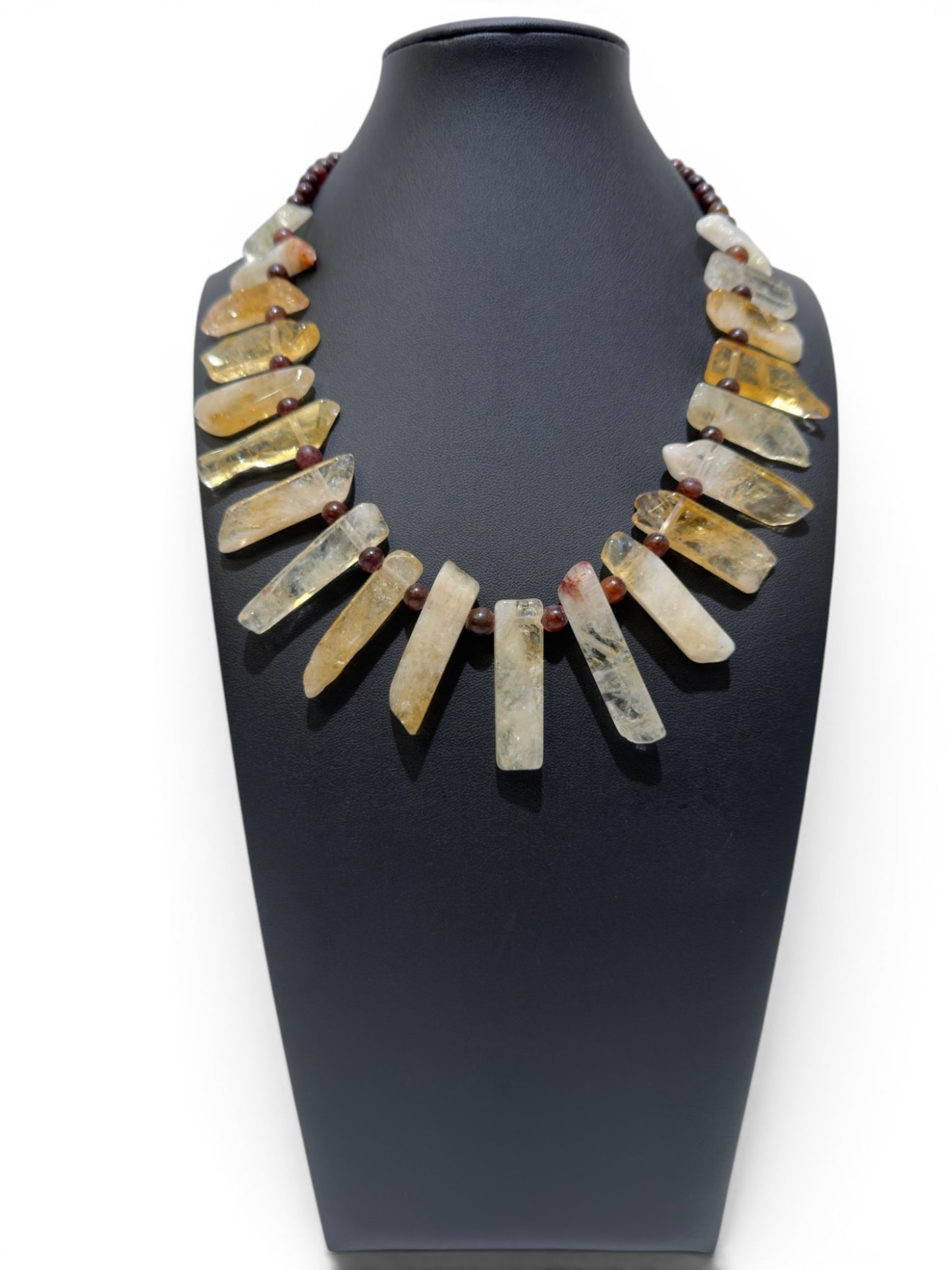 Narenee Designs- Golden Ember Necklace