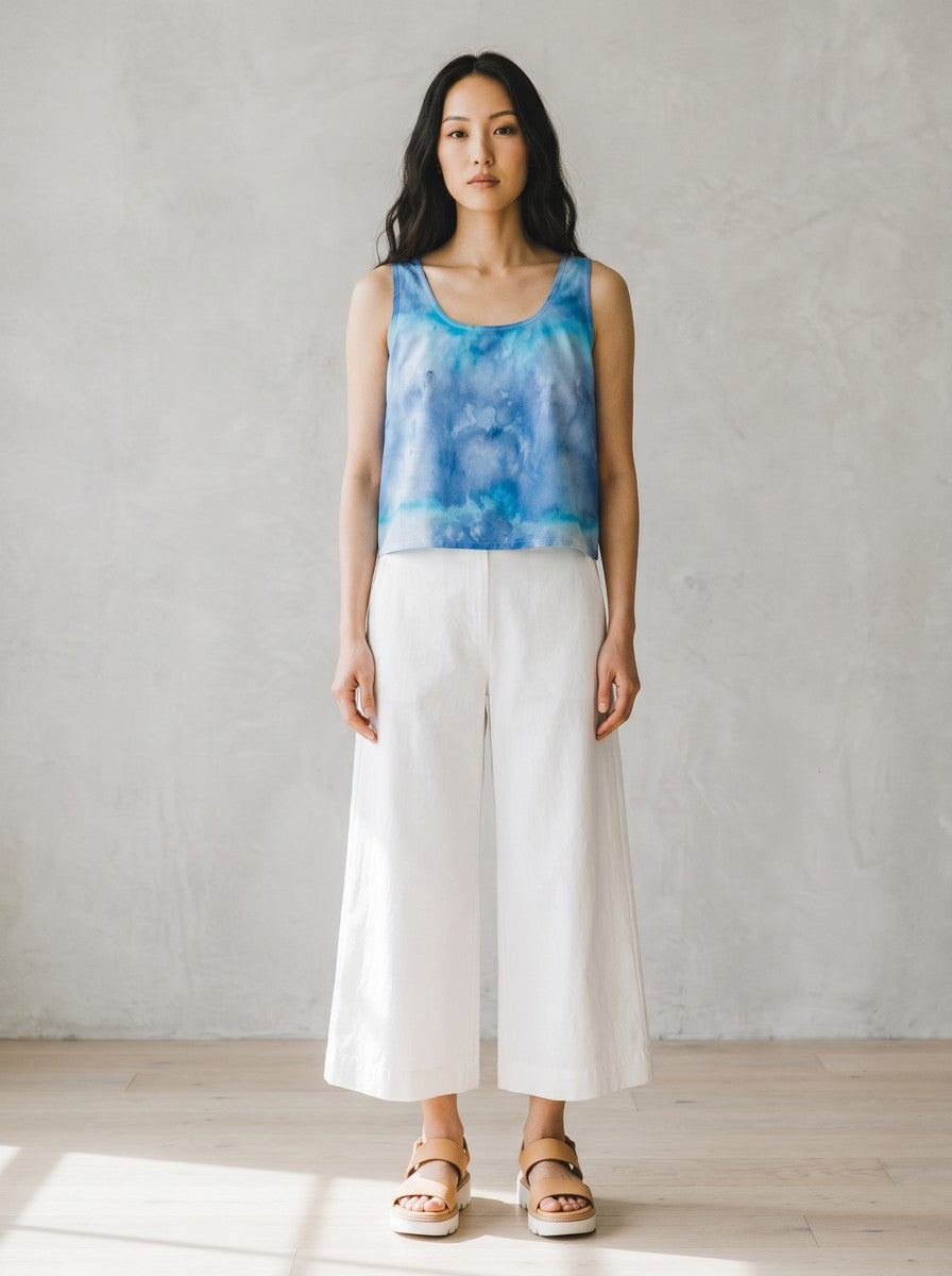Narenee Designs- Ocean Breeze Crop Tank