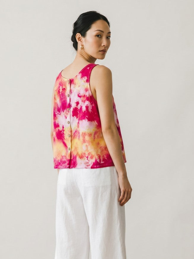 Narenee Designs- Sunset Bloom Tank
