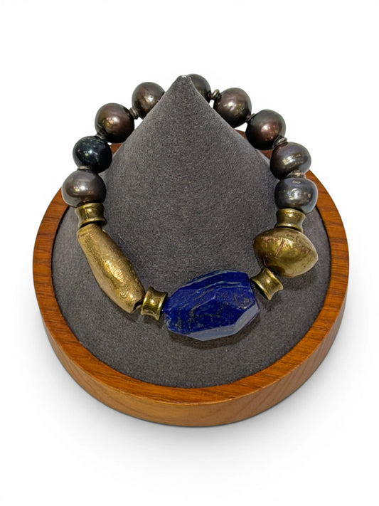 Narenee Designs- Nomad Blue Bracelet