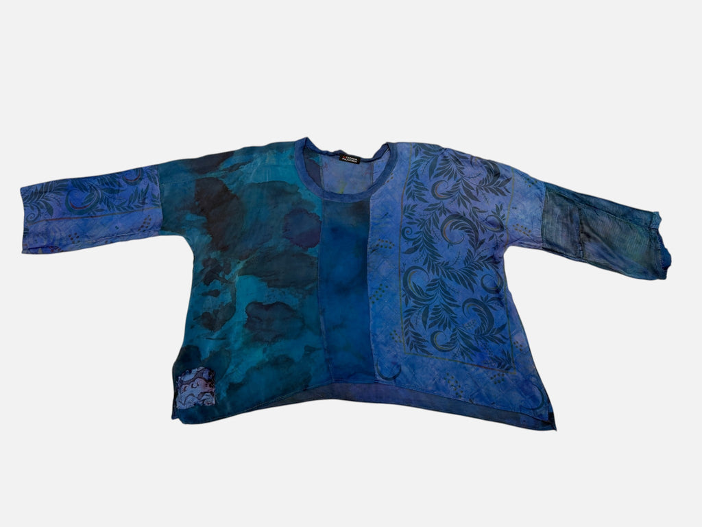 Reimagine Collection- Tatiana Palnitska/ Silk Blouse