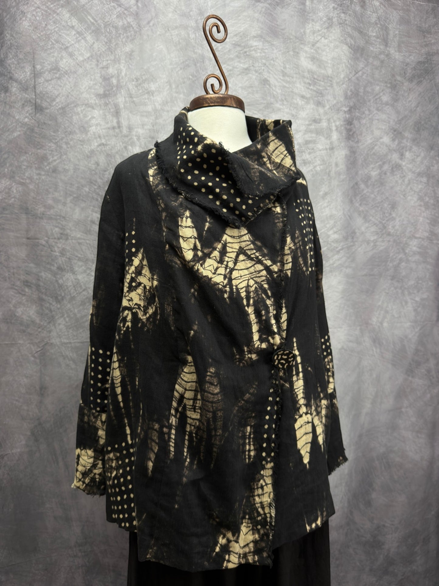 Reimagine Collection- Catherine Bacon/ Linen Jacket