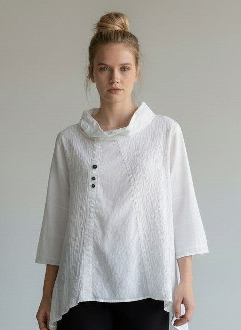 Reimagine Collection- Tatiana Palnitska White Top