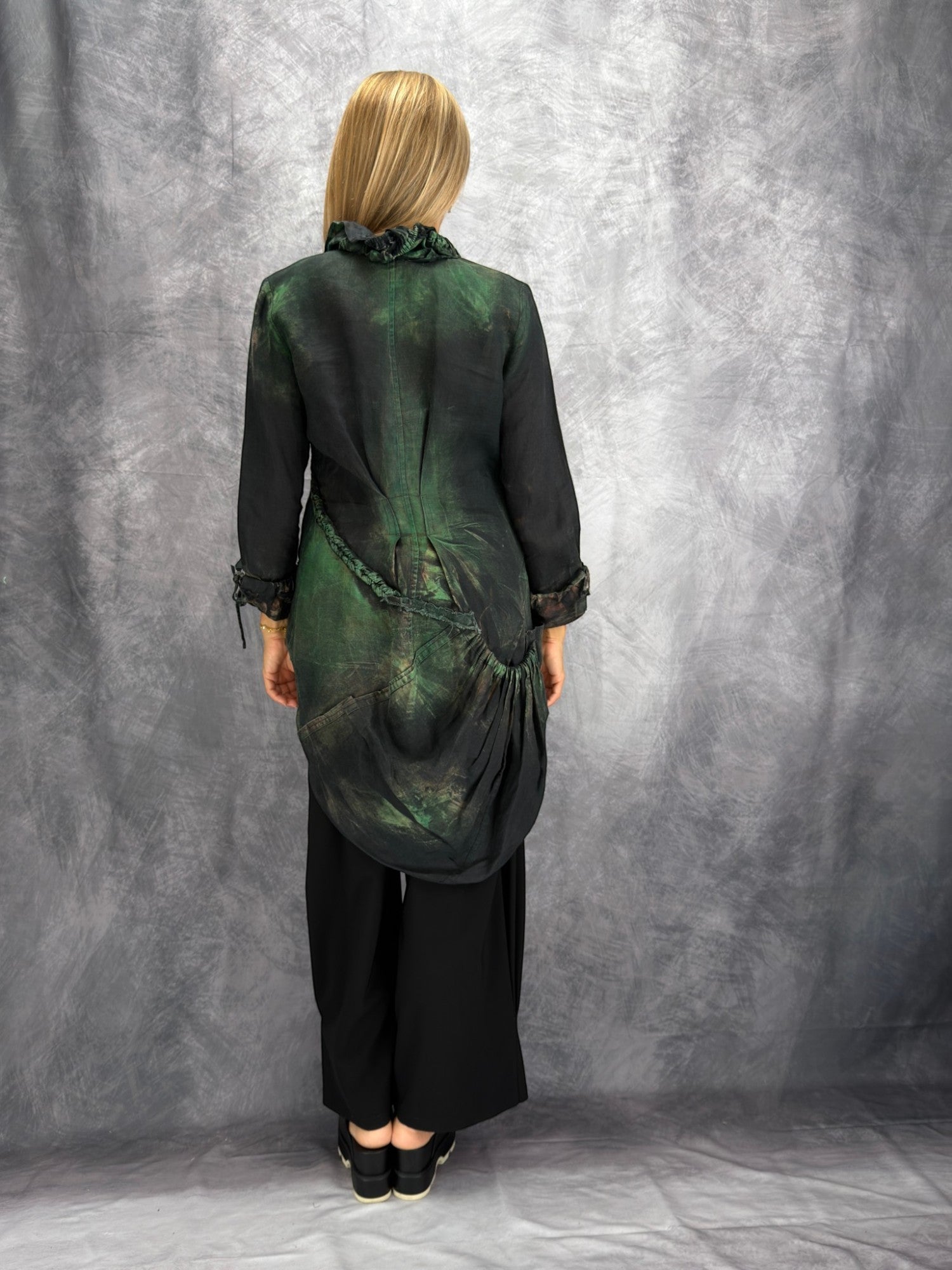 Reimagine Collection- Tatiana Palnitska/ Hand-Painted Jacket