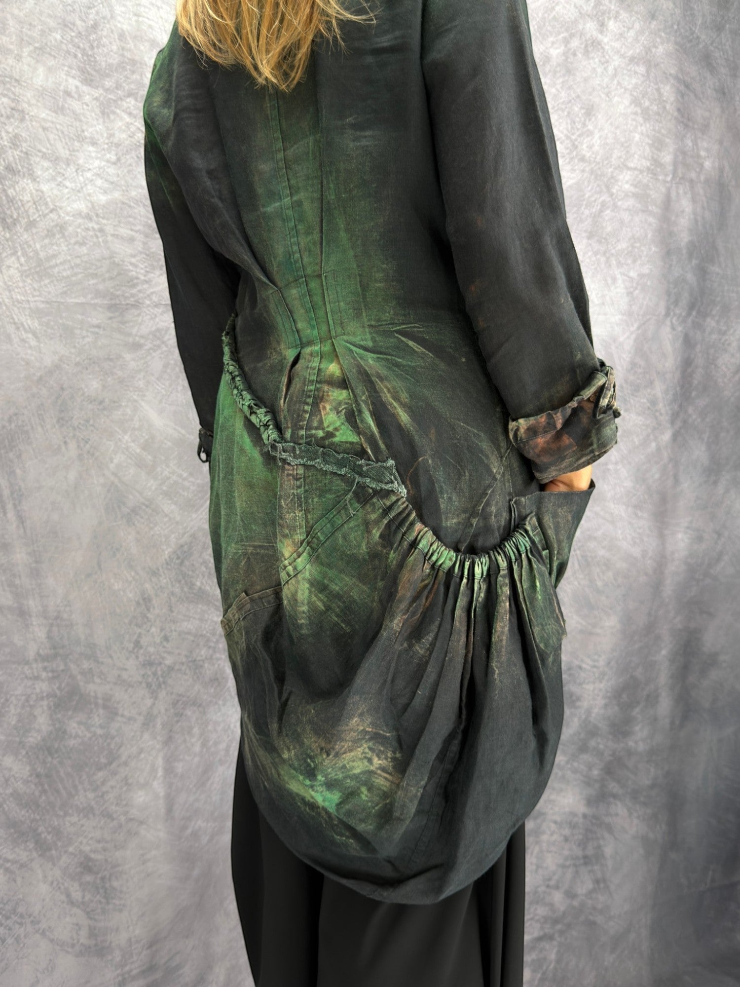 Reimagine Collection- Tatiana Palnitska/ Hand-Painted Jacket