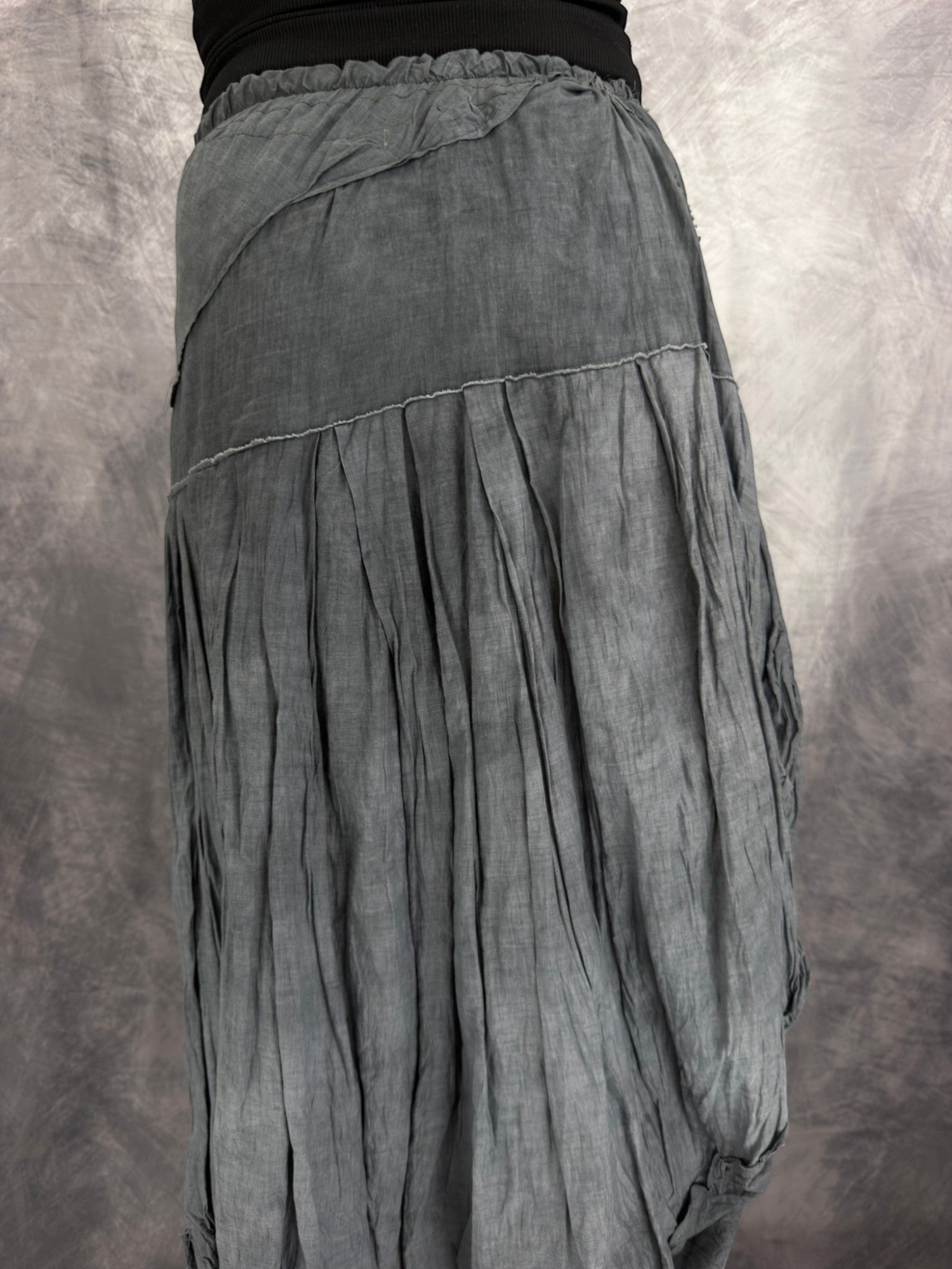 Reimagine Collection- Tatiana Palnitska/ Sculptural Draped Skirt