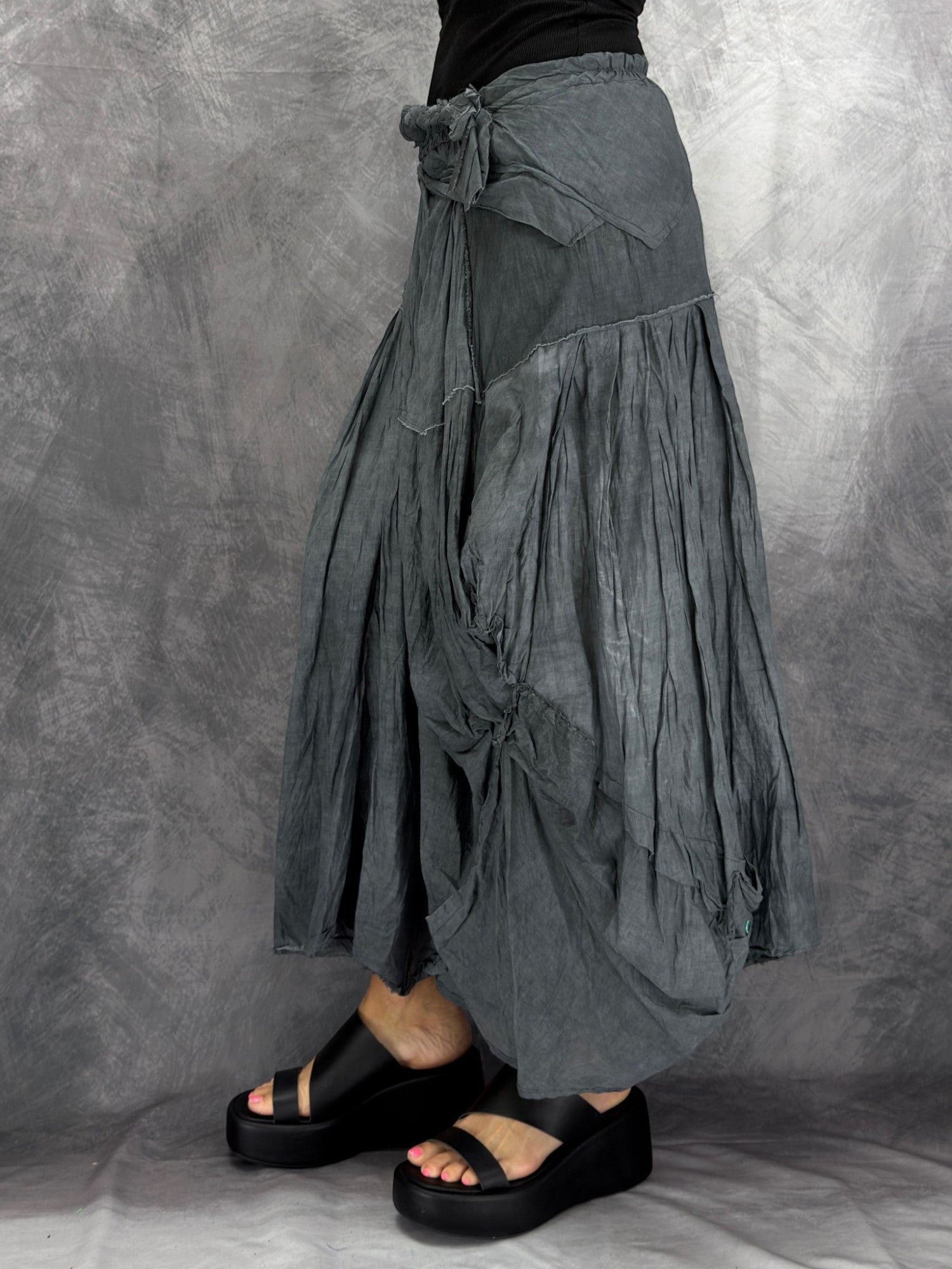 Reimagine Collection- Tatiana Palnitska/ Sculptural Draped Skirt