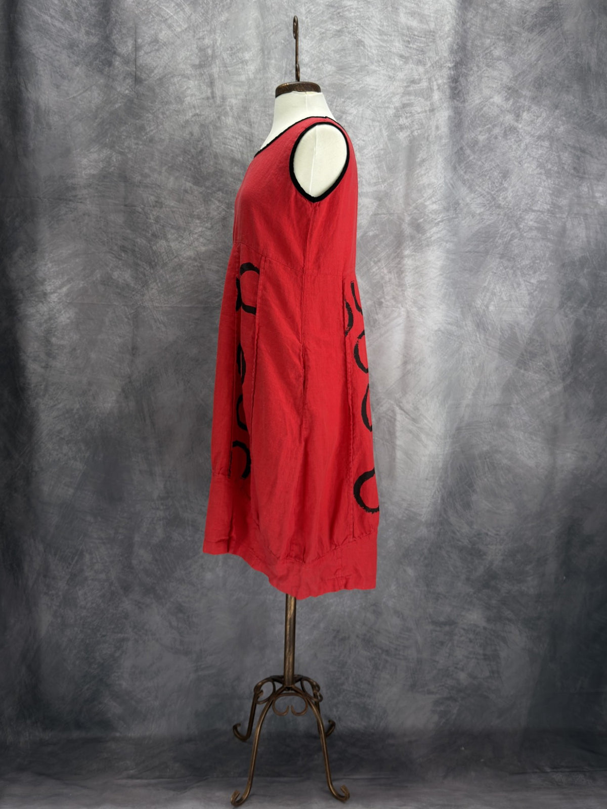 Reimagine Collection- Mara Gibbucci Linen Balloon Dress
