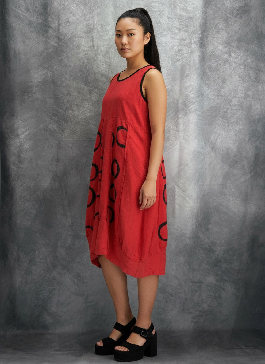 Reimagine Collection- Mara Gibbucci Linen Balloon Dress