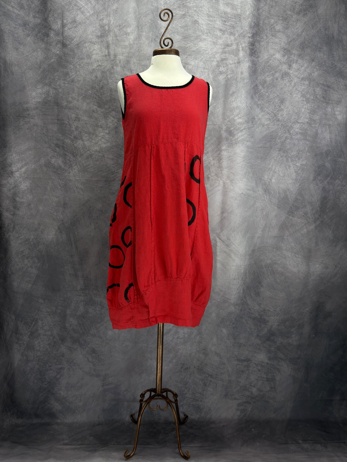 Reimagine Collection- Mara Gibbucci Linen Balloon Dress