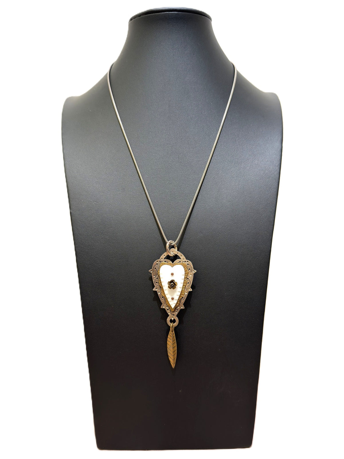 Reimagine Collection- Limited Edition Victorian Lace Brooch Pendant Necklace