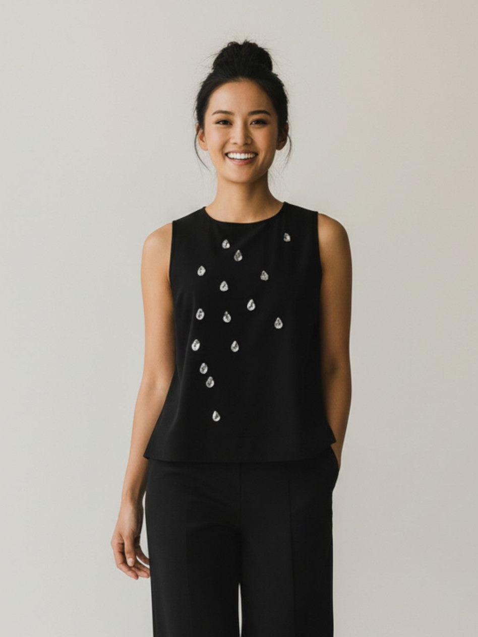 Reimagine Collection- Maria Calderara/ Crystal Tank Top
