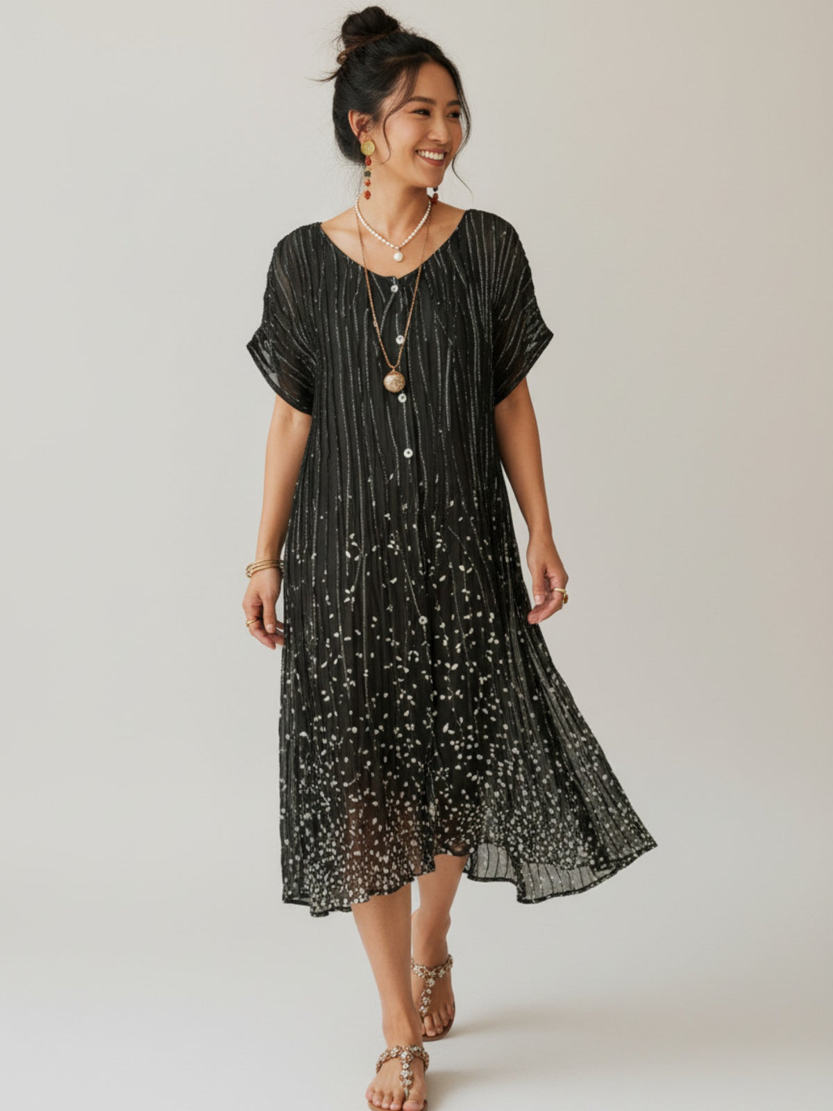 Reinagine Collection- Mieko Mints/ Cotton Dress