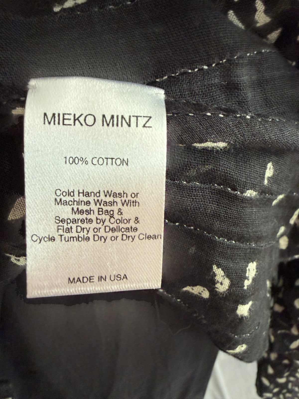 Reinagine Collection- Mieko Mints/ Cotton Dress