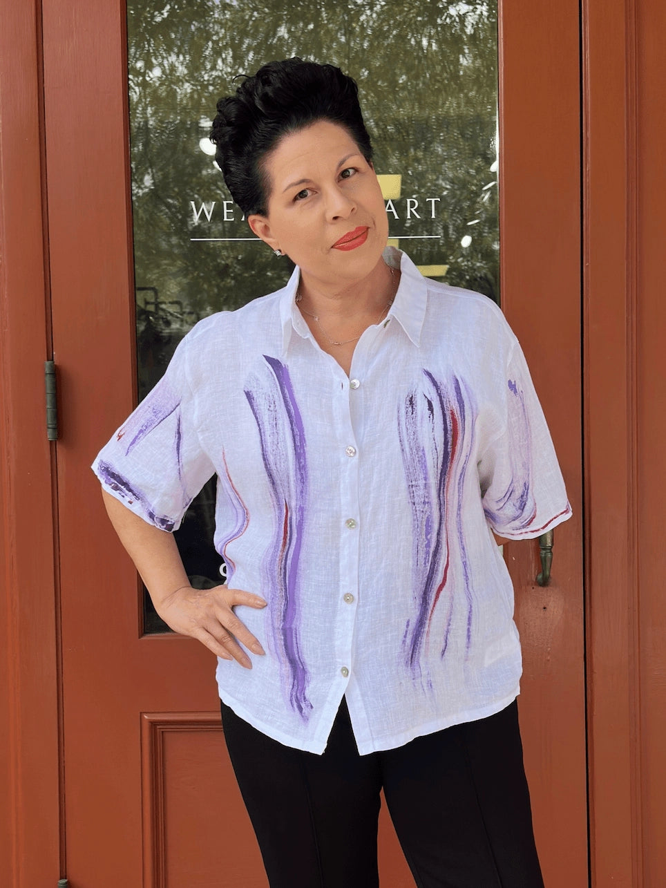 Alvarez Designs- St. Tropez Blouse