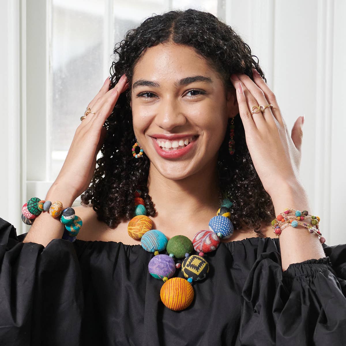 WorldFinds - Kantha Coterie Bracelet