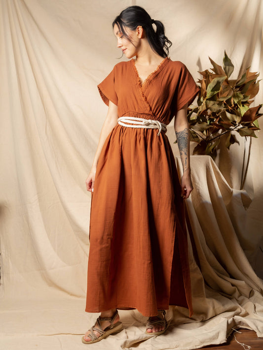 Moa - Helen Organic Muslin Dress