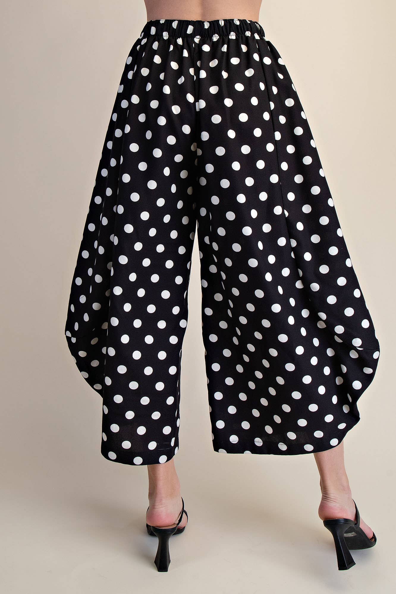 Glam - Polka Dot Pants/Black