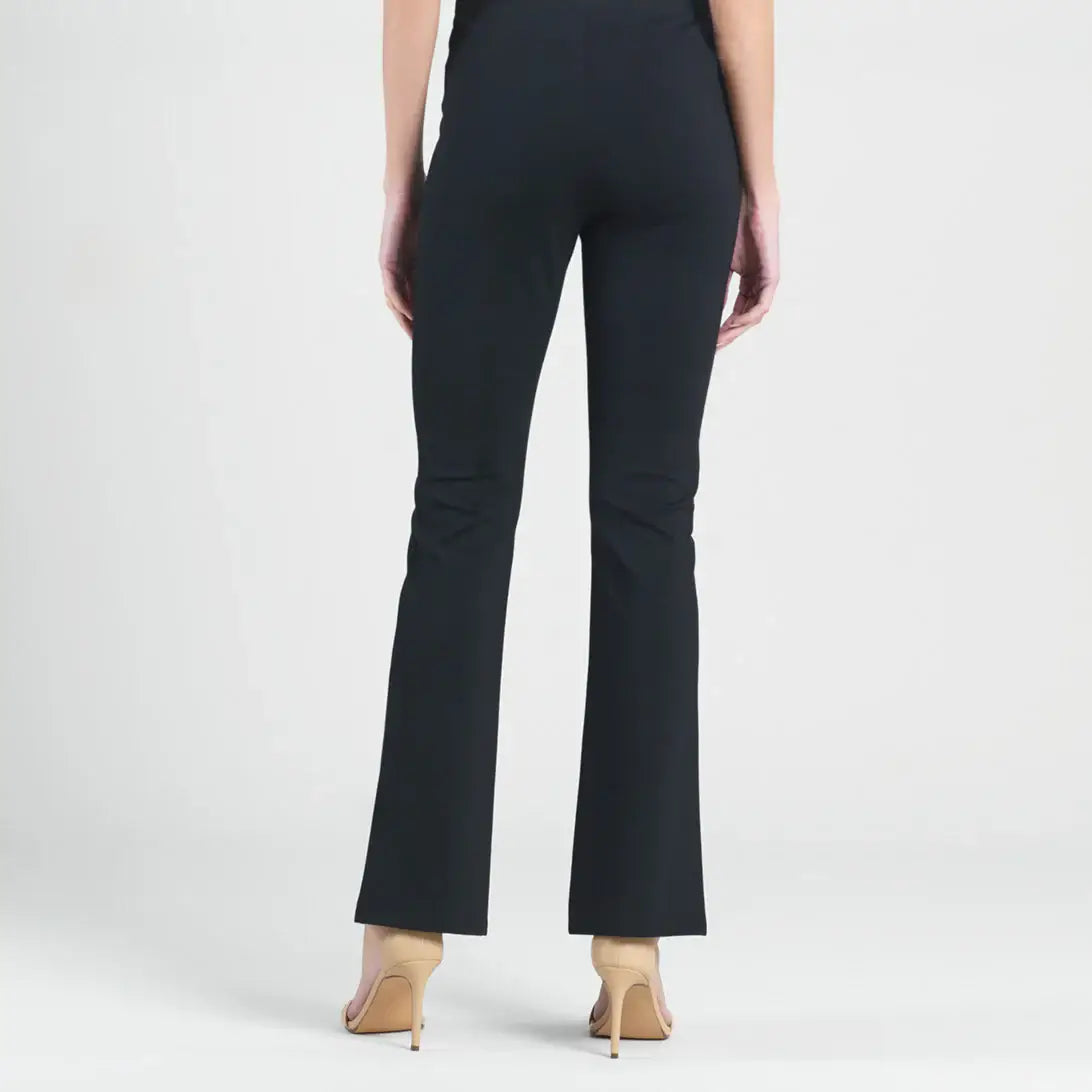 Clara Sunwoo -  Ponte Knit - Kick Front Slit Pant