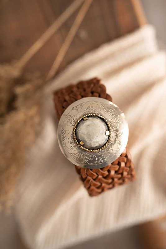 Lula Natura - Brown Leather Neptune Belt