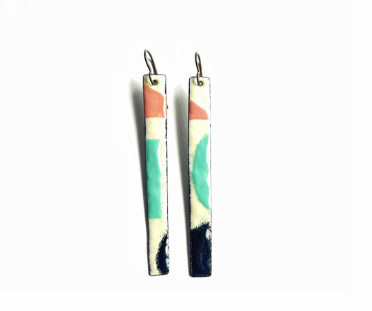 Courtney Fischer Jewelry - Rectangle Mod Earrings
