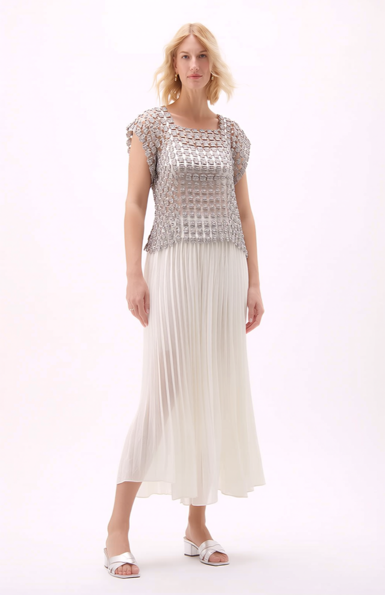 Ellyndale - Lace Top/ Silver