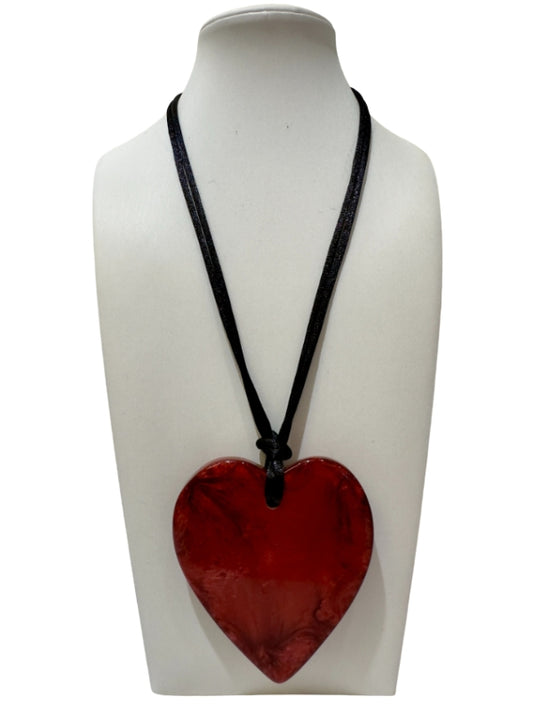 Atelier 1701 -Red Pendant Necklace