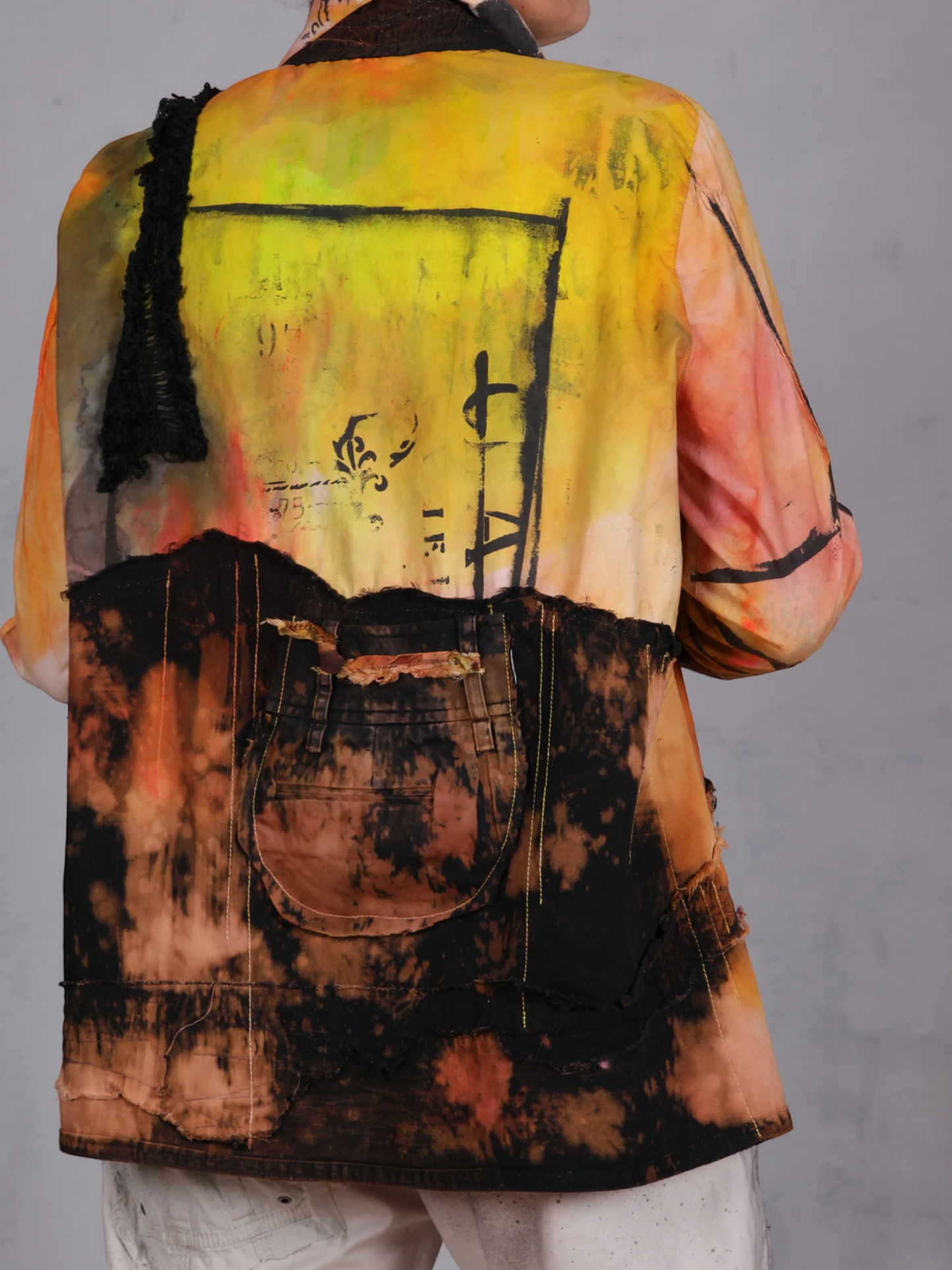 Tatiana Palnitska - SUM29- "Technicolor Dreams" Hand-Painted Jacket