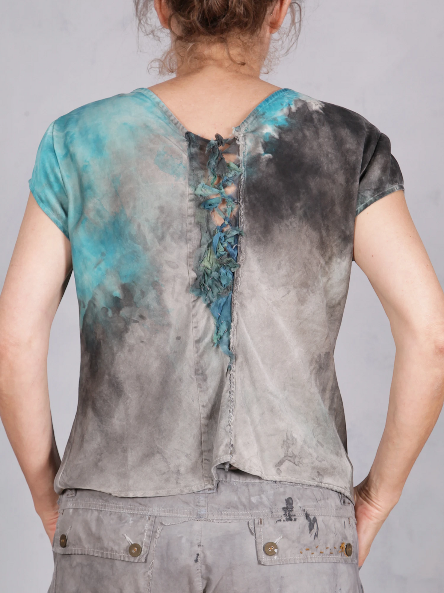 Tatiana Palnitska - SUM13 "Full of Quiet Mystery" Silk Crepe Blouse