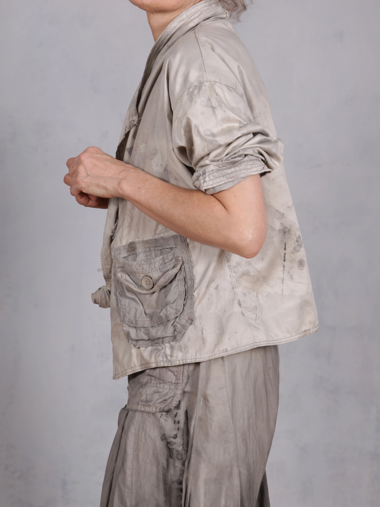 Tatiana Palnitska - SUM28- " A Modern Khaki" Cotton Jacket