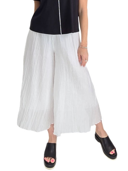 Mia Collection- Summer Breeze Pant/ White