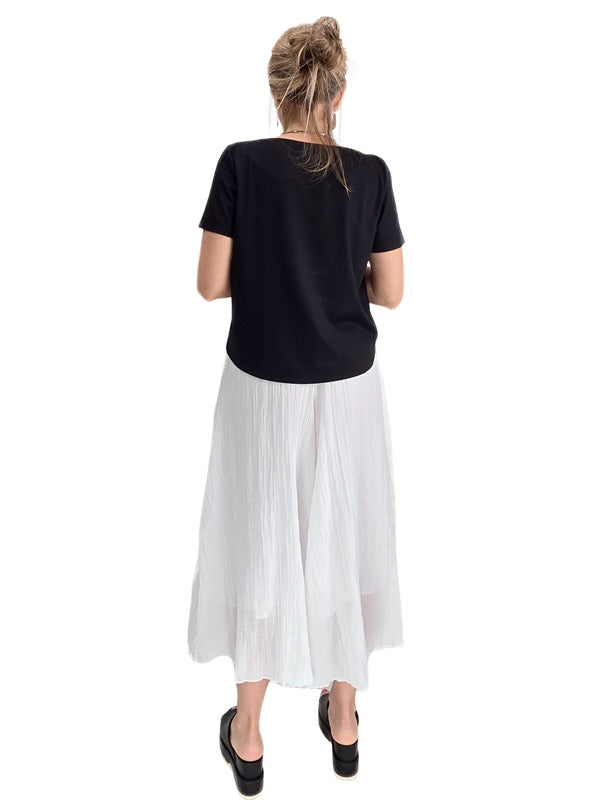 Mia Collection- Summer Breeze Pant/ White