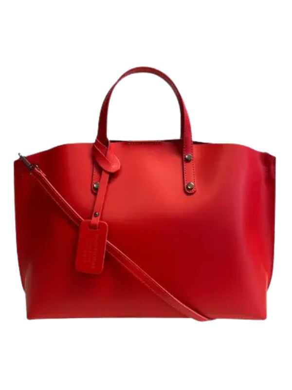 MODARNO - Elegant Italian Leather Shopper Bag
